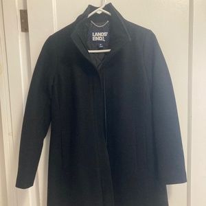 Lands End Insulated Wool Coat